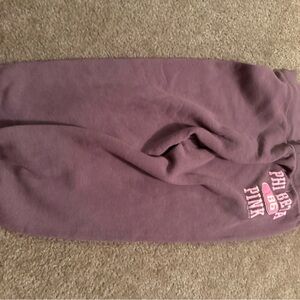 Purple PINK Victoria Secret Y2K Sweatpants Sz M